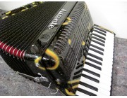 New Aliante 3 voice decorated piano accordion